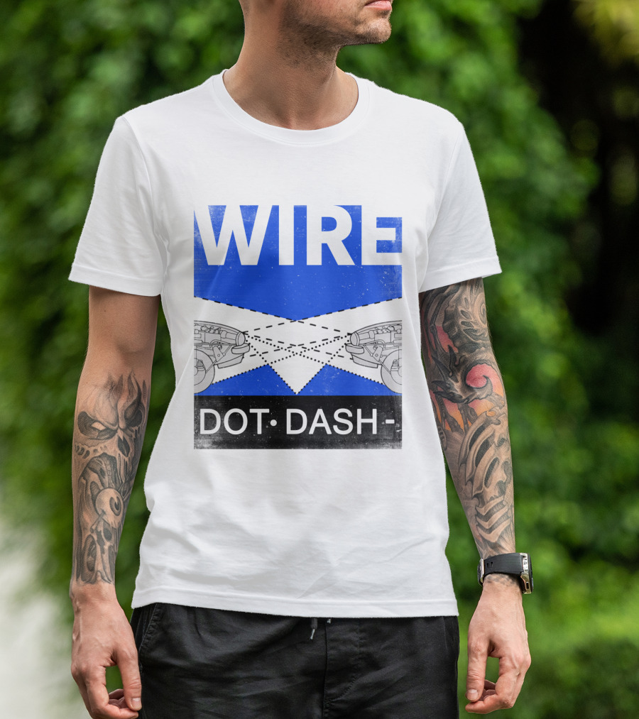 WIRE DOT DASH T-Shirt