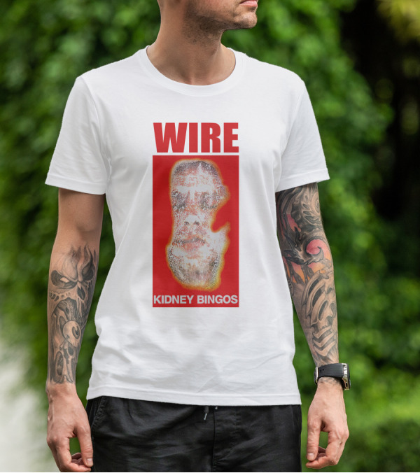 WIRE Kidney Bingos Red Face T-Shirt