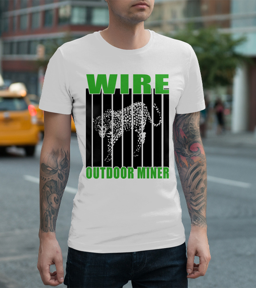WIRE Outdoor Miner Leopard Bars T-Shirt