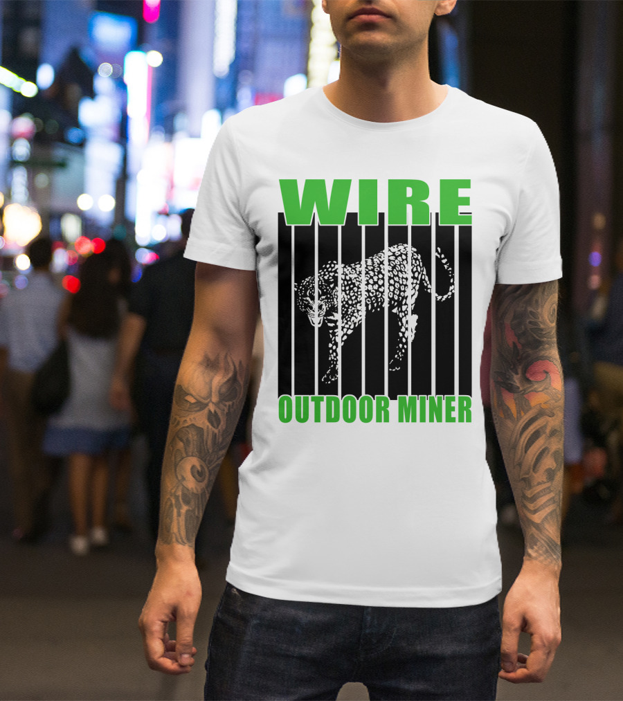 WIRE Outdoor Miner Leopard Bars T-Shirt