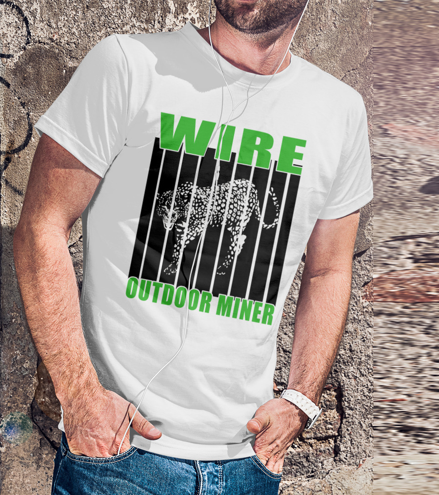WIRE Outdoor Miner Leopard Bars T-Shirt