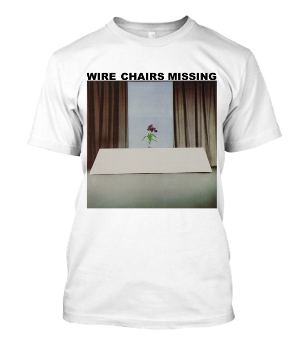 Wire Chairs Missing Orchid On Table Minimalist Room T-Shirt