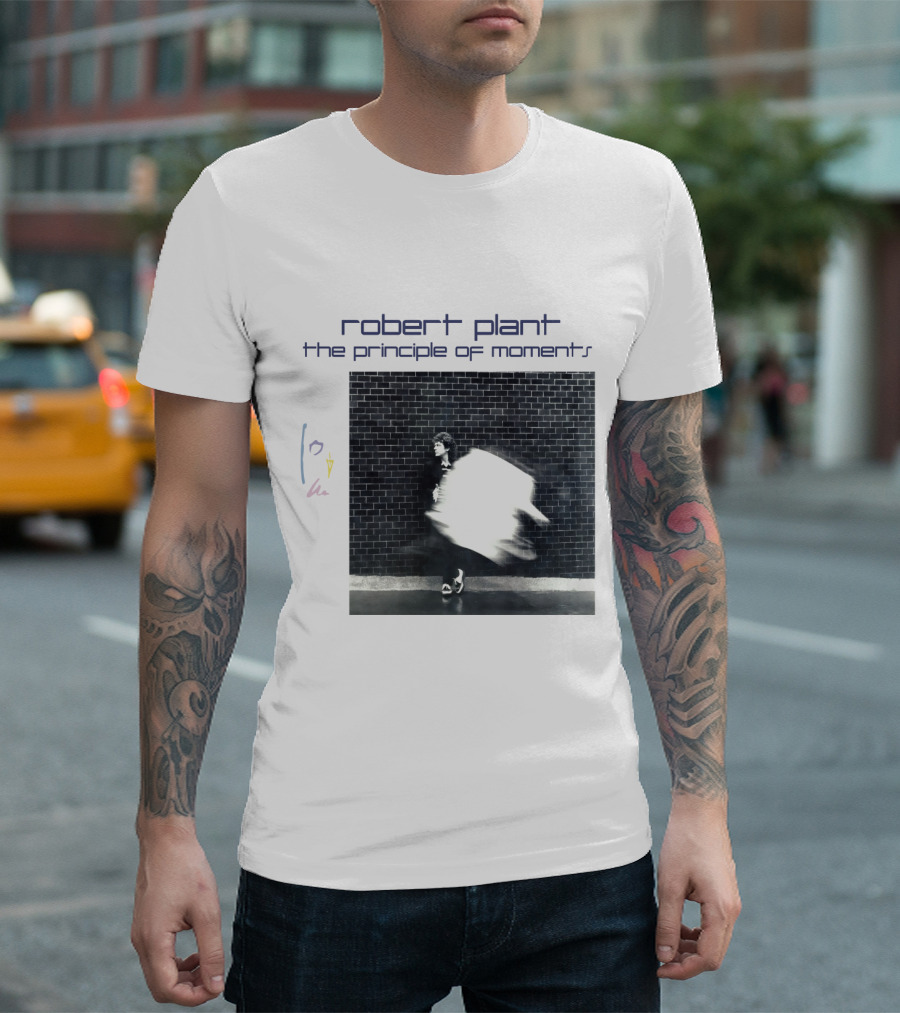 Robert Plant The Principle Of Moments Album Cover T-Shirt