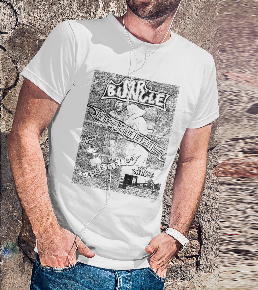 Bungle MBG 04 The Raging Wrath Of The Easter Bunny Cassette No Tazoos T-Shirt