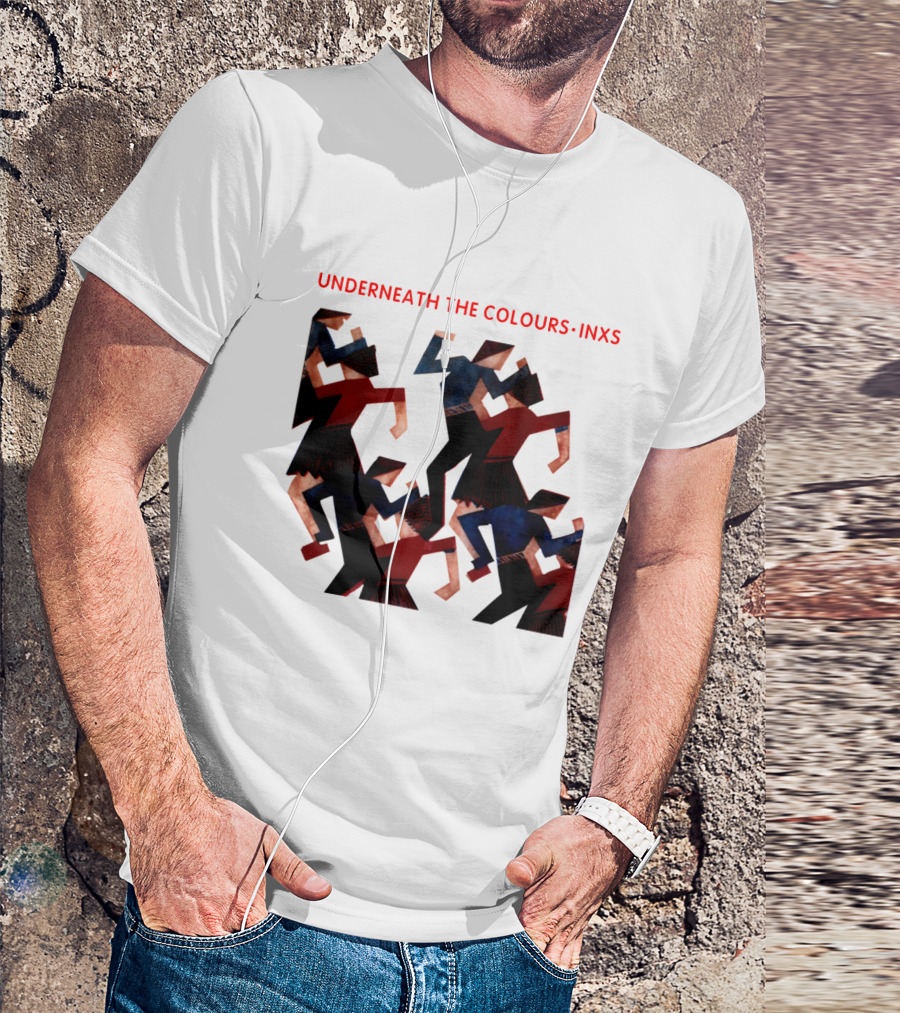 INXS Underneath The Colours Dance Figures T-Shirt