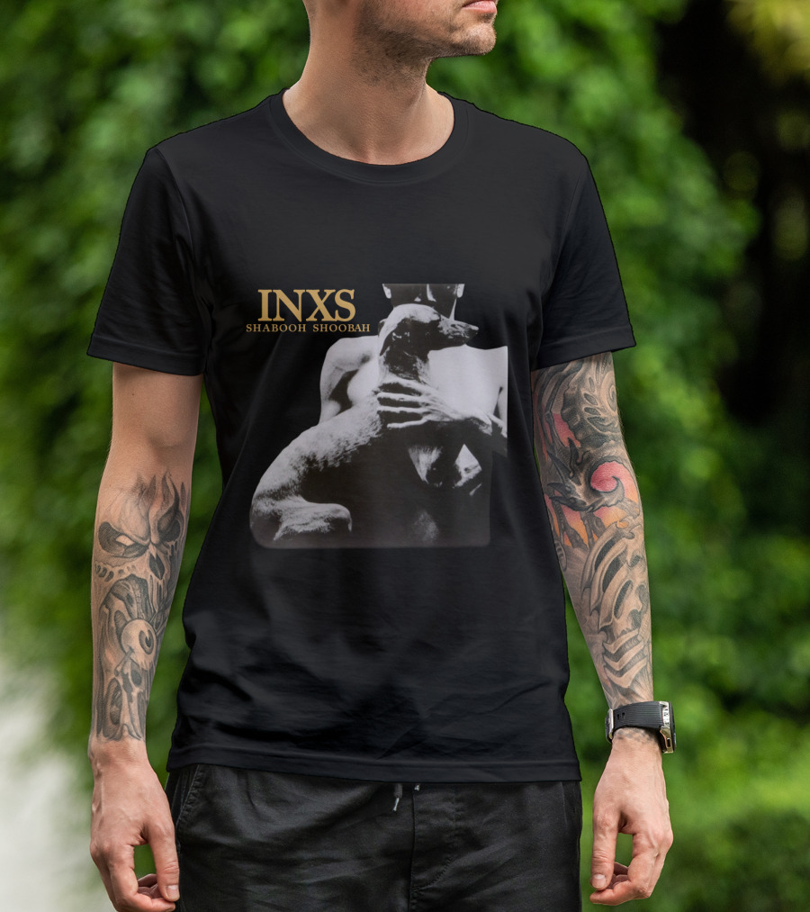 INXS Shabooh Shoobah Album Cover With Dog And Human T-Shirt