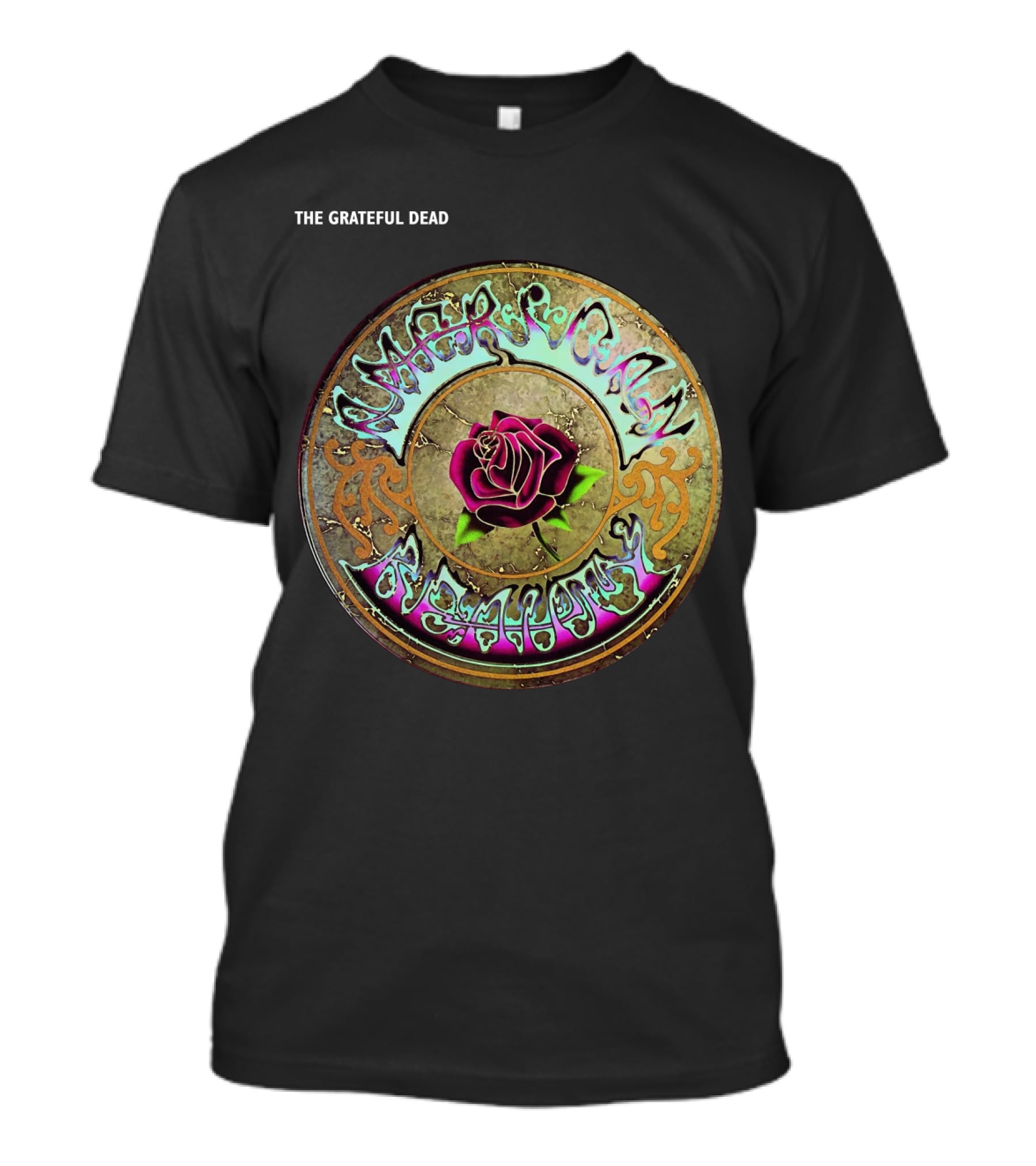 The Grateful Dead American Beauty Rose Circle T-Shirt