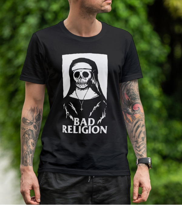 Bad Religion Skull Nun T-Shirt