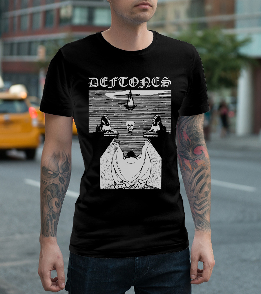 Deftones Mystic Skull Ritual Artwork T-Shirt