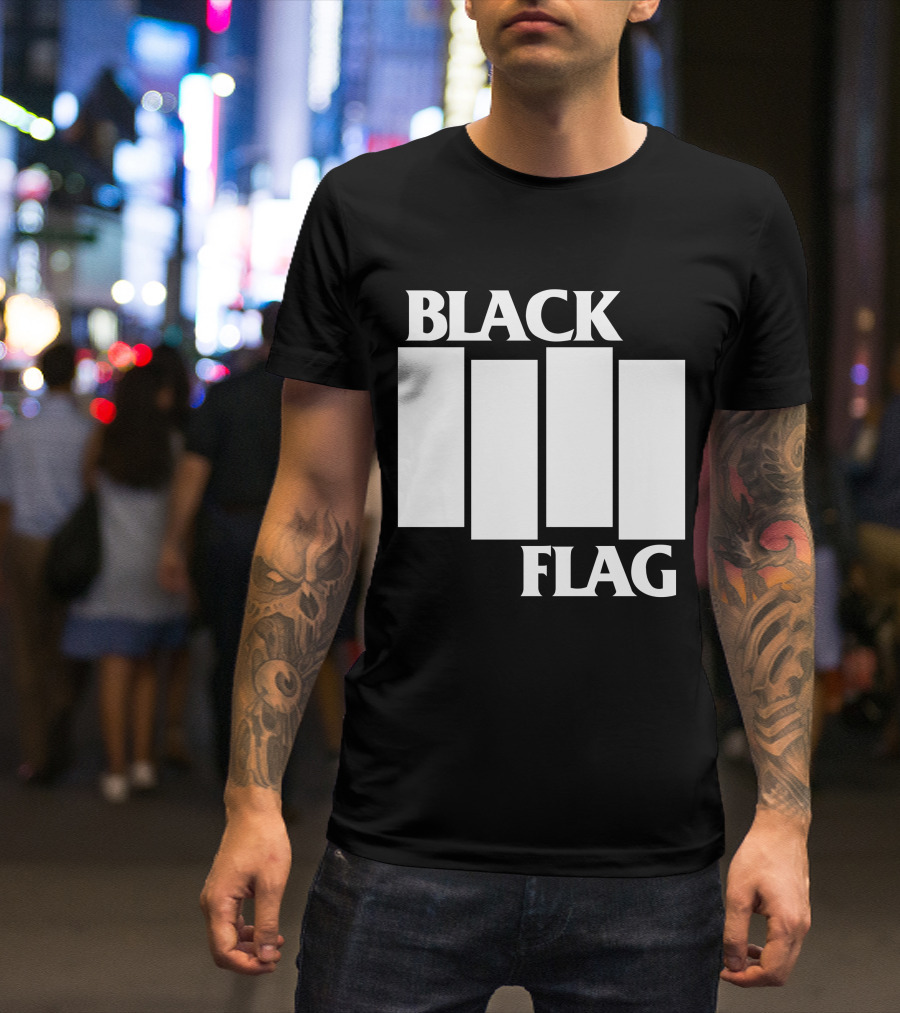 Black Flag Logo Blf B T-Shirt