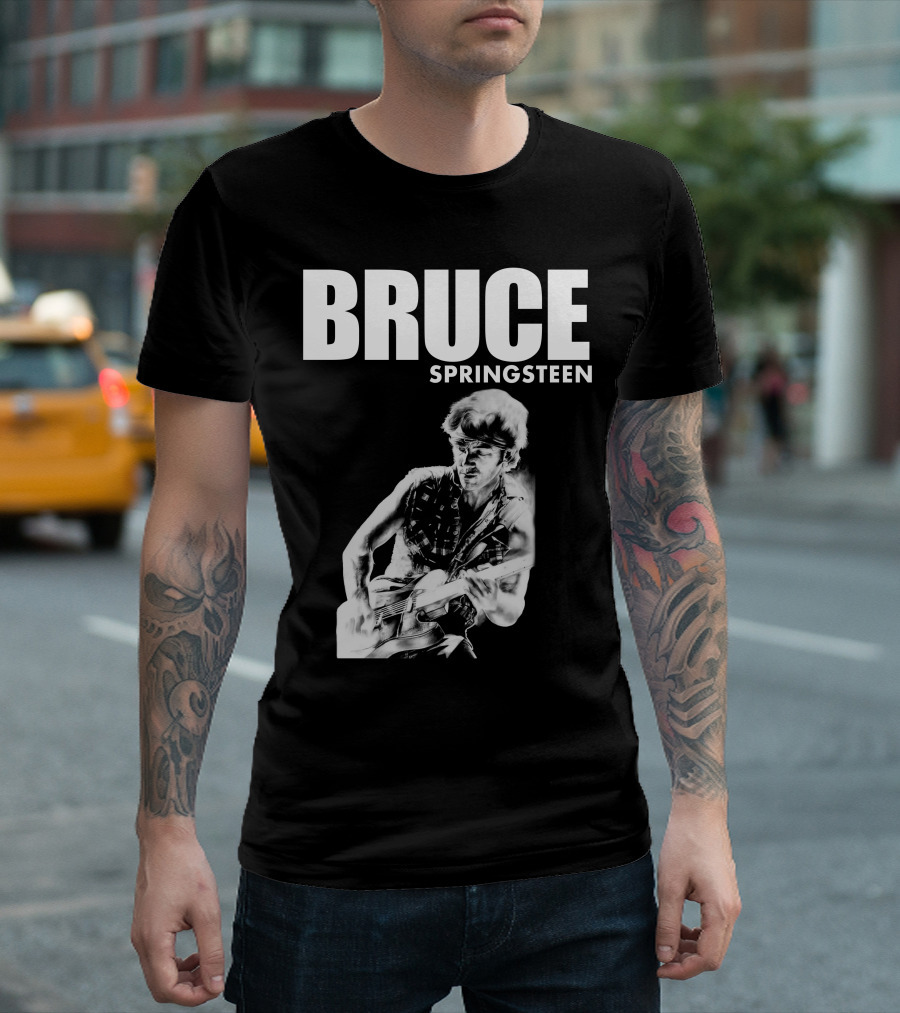 Bruce Springsteen Rock Music Brs T-Shirt