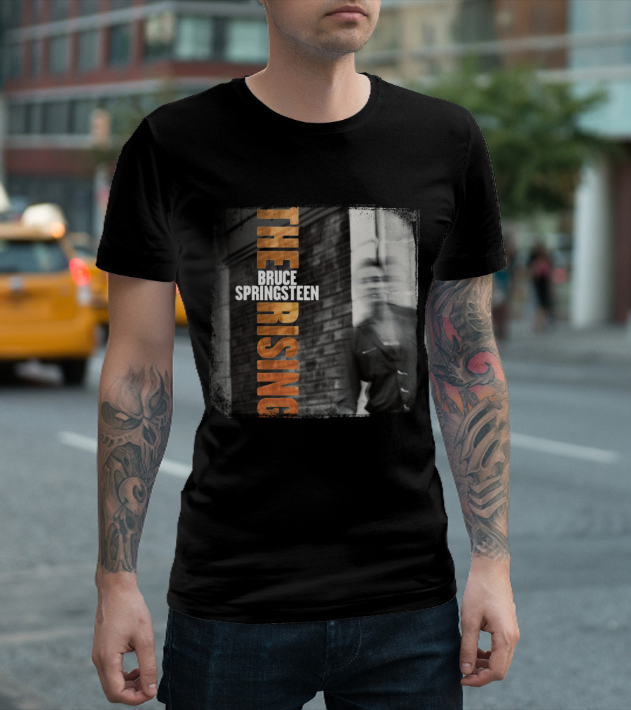 Bruce Springsteen The Rising Album Cover Art T-Shirt