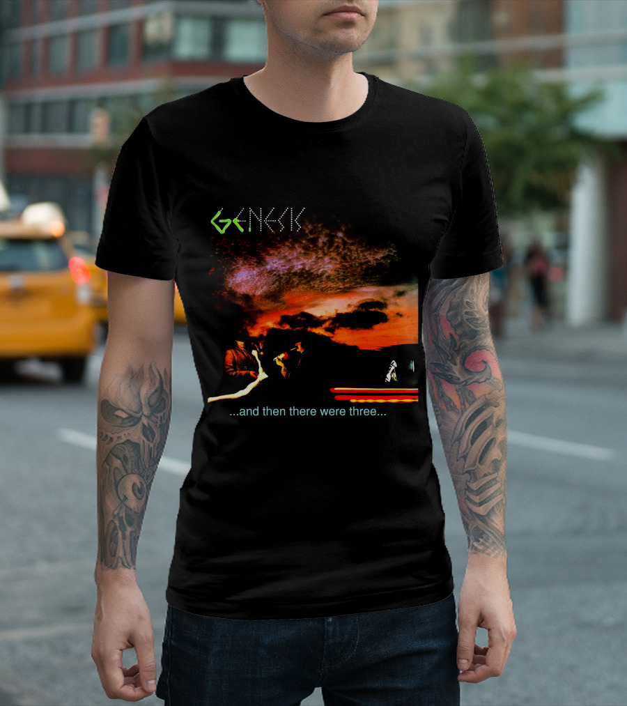 Genesis And Then There Were Three Album Cover Art T-Shirt