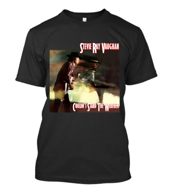 Stevie Ray Vaughan Couldn't Stand The Weather Album Art T-Shirt