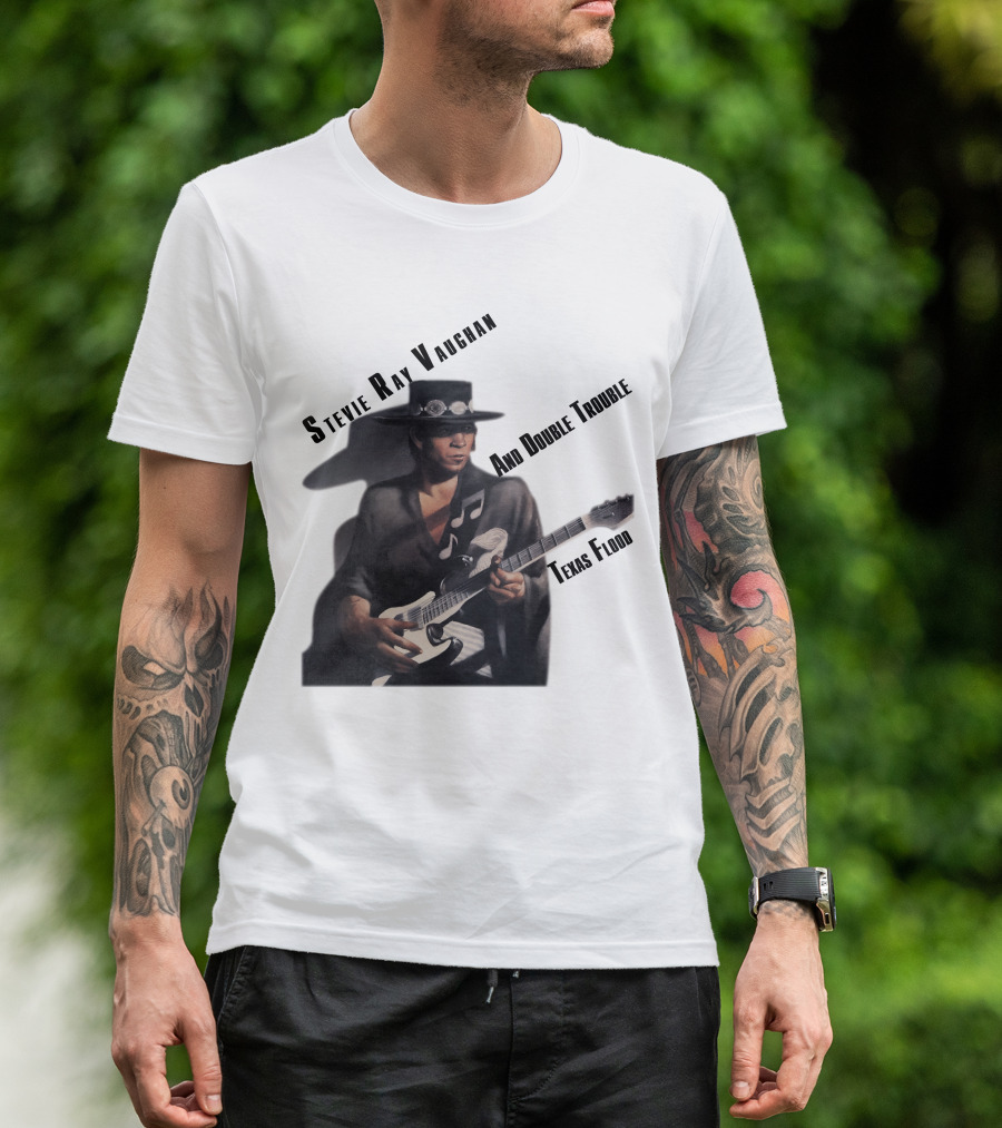 Stevie Ray Vaughan And Double Trouble Texas Flood T-Shirt