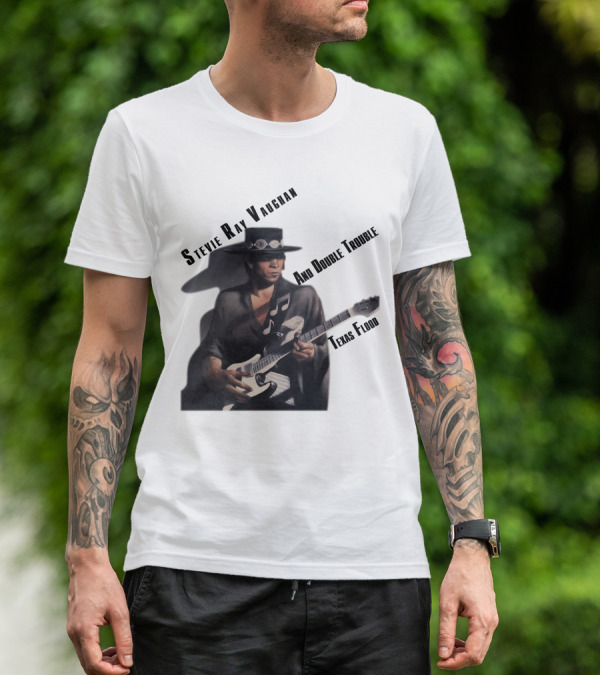 Stevie Ray Vaughan And Double Trouble Texas Flood T-Shirt