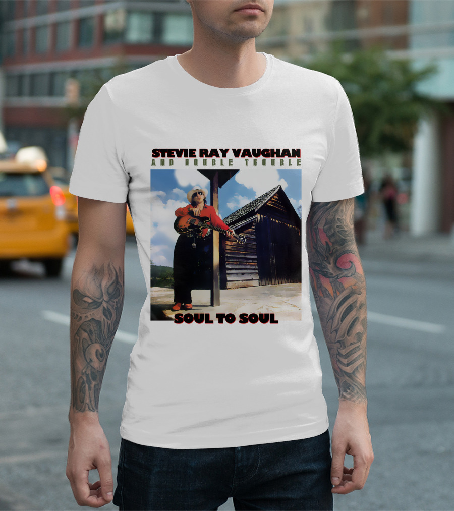 Stevie Ray Vaughan And Double Trouble Soul To Soul T-Shirt