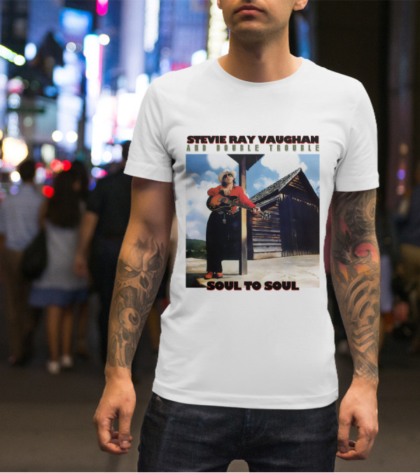 Stevie Ray Vaughan And Double Trouble Soul To Soul T-Shirt