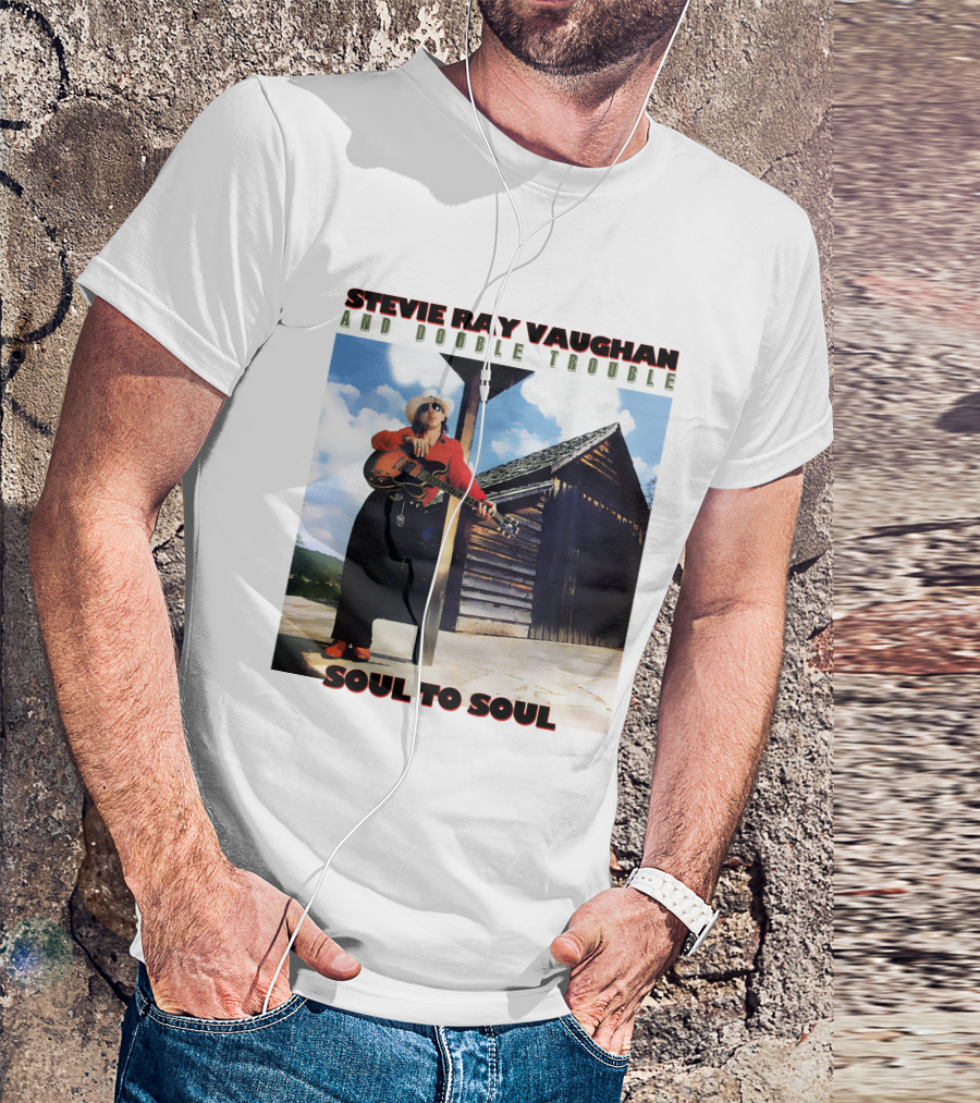Stevie Ray Vaughan And Double Trouble Soul To Soul T-Shirt