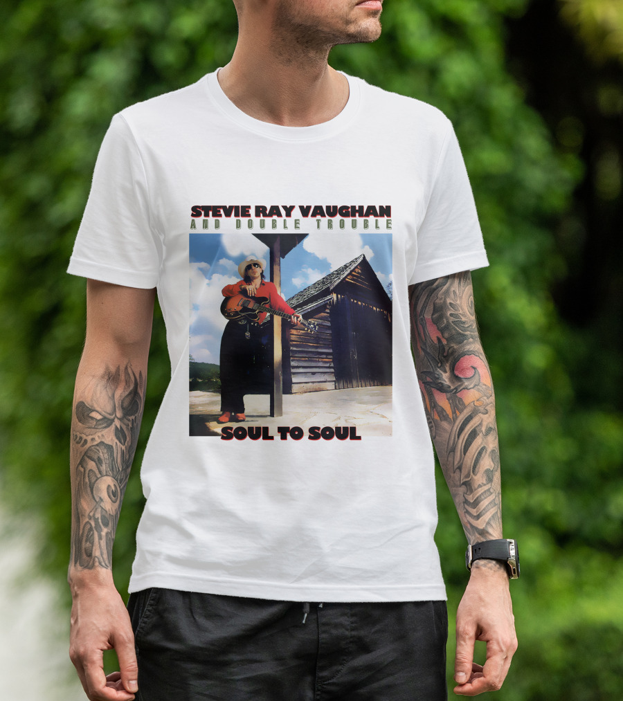 Stevie Ray Vaughan And Double Trouble Soul To Soul T-Shirt