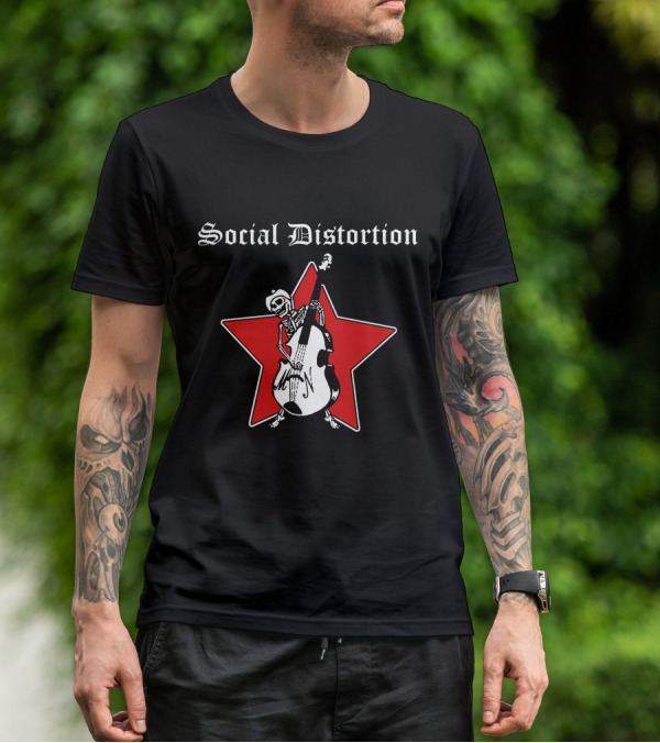 Social Distortion Skeleton Star T-Shirt