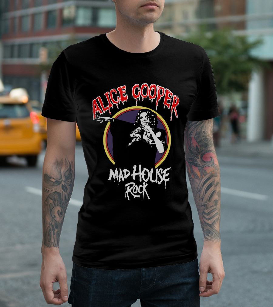 Alice Cooper Mad House Rock T-Shirt