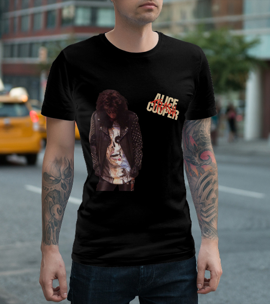 Alice Cooper Trash Vintage Rock Fashion T-Shirt