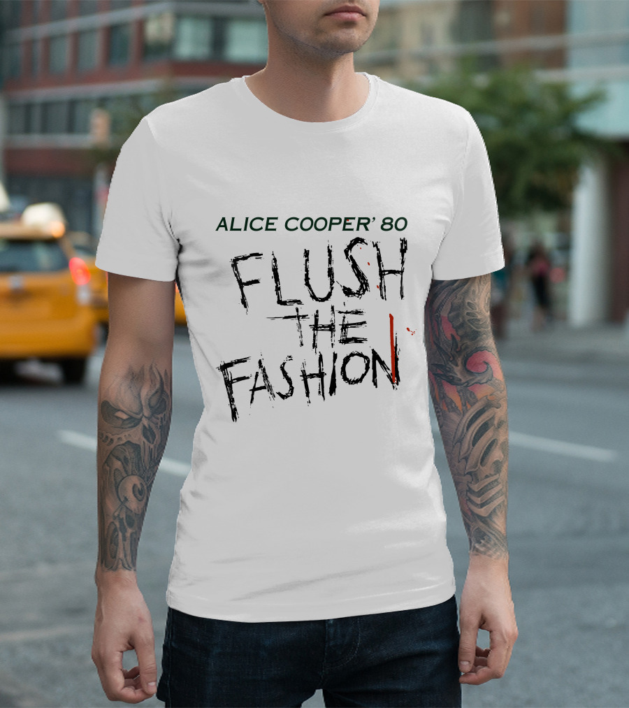 Alice Cooper '80 Flush The Fashion T-Shirt