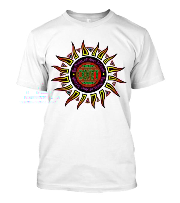 The Music Of Alice In Chains Aic Sunburst T-Shirt