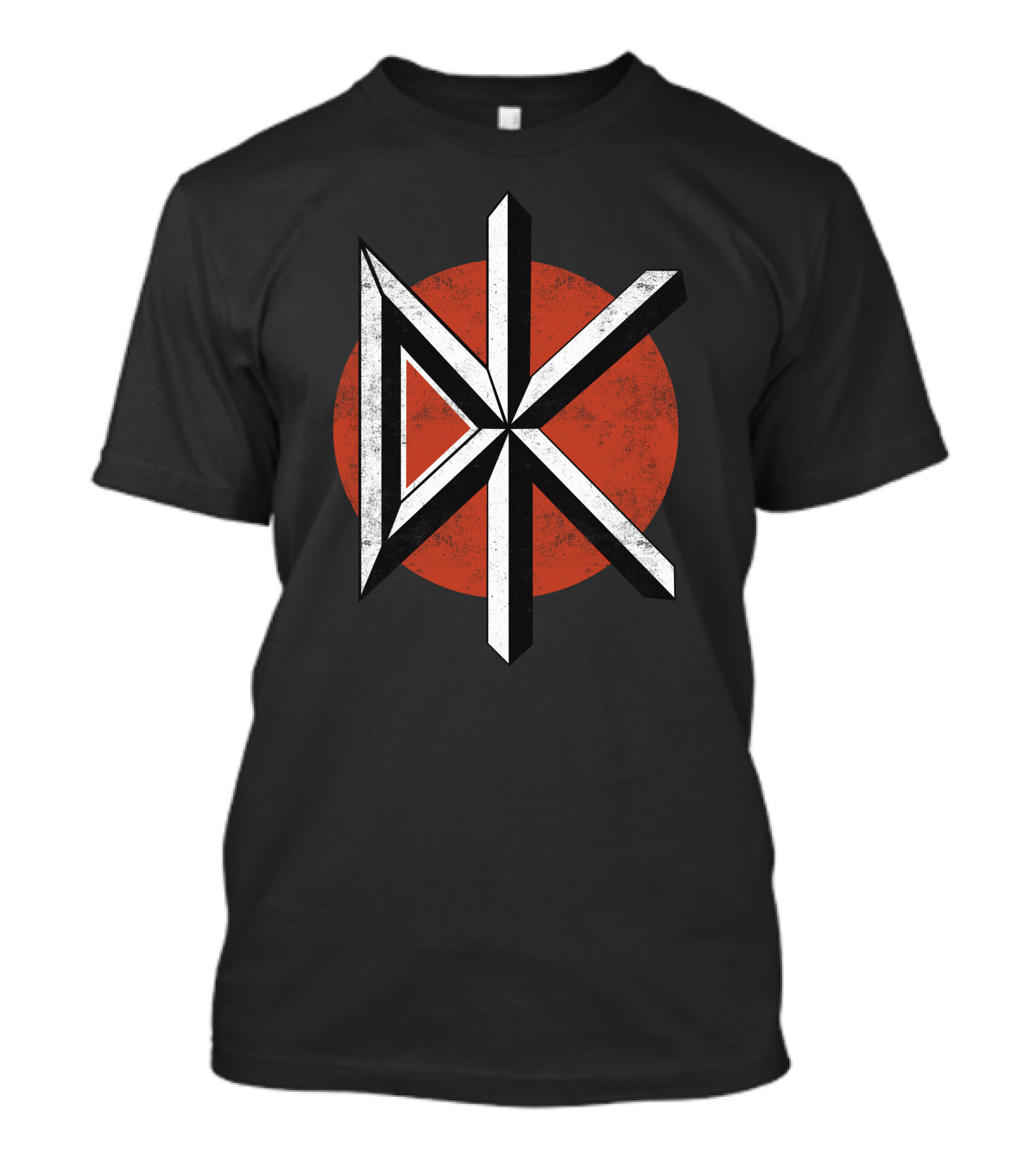 Dknd 18 Dead Kennedys Logo Red Circle T-Shirt
