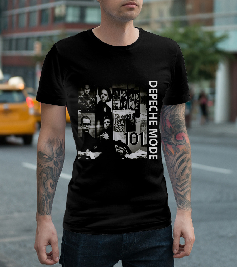 Depeche Mode 101 Mode Usa 1988 Collection T-Shirt