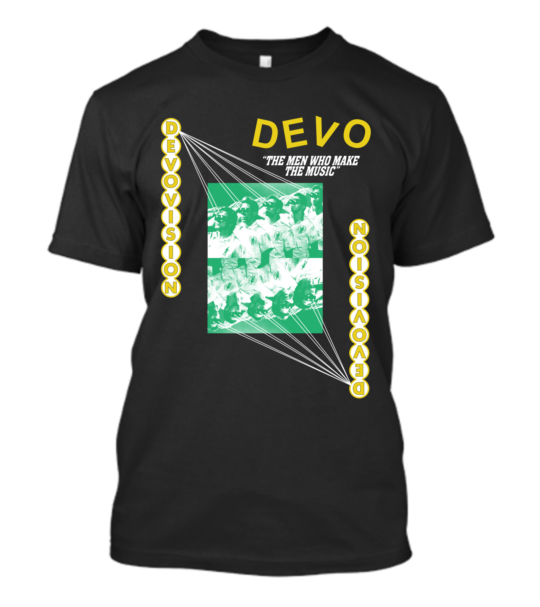 Devo The Men Who Make The Music Devovision T-Shirt