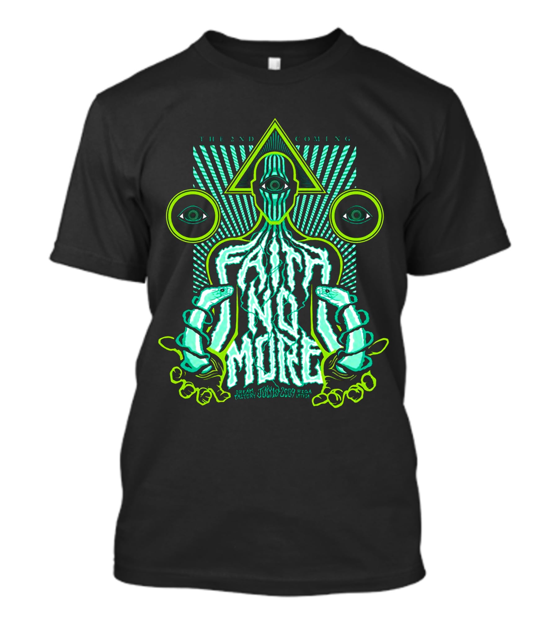 Faith No More The End Coming Mexico Factory July 2019 T-Shirt