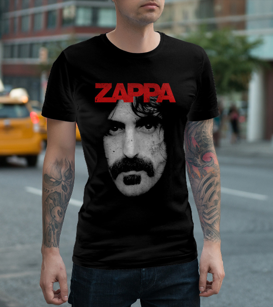 Zappa Fzp 25 Black And White T-Shirt