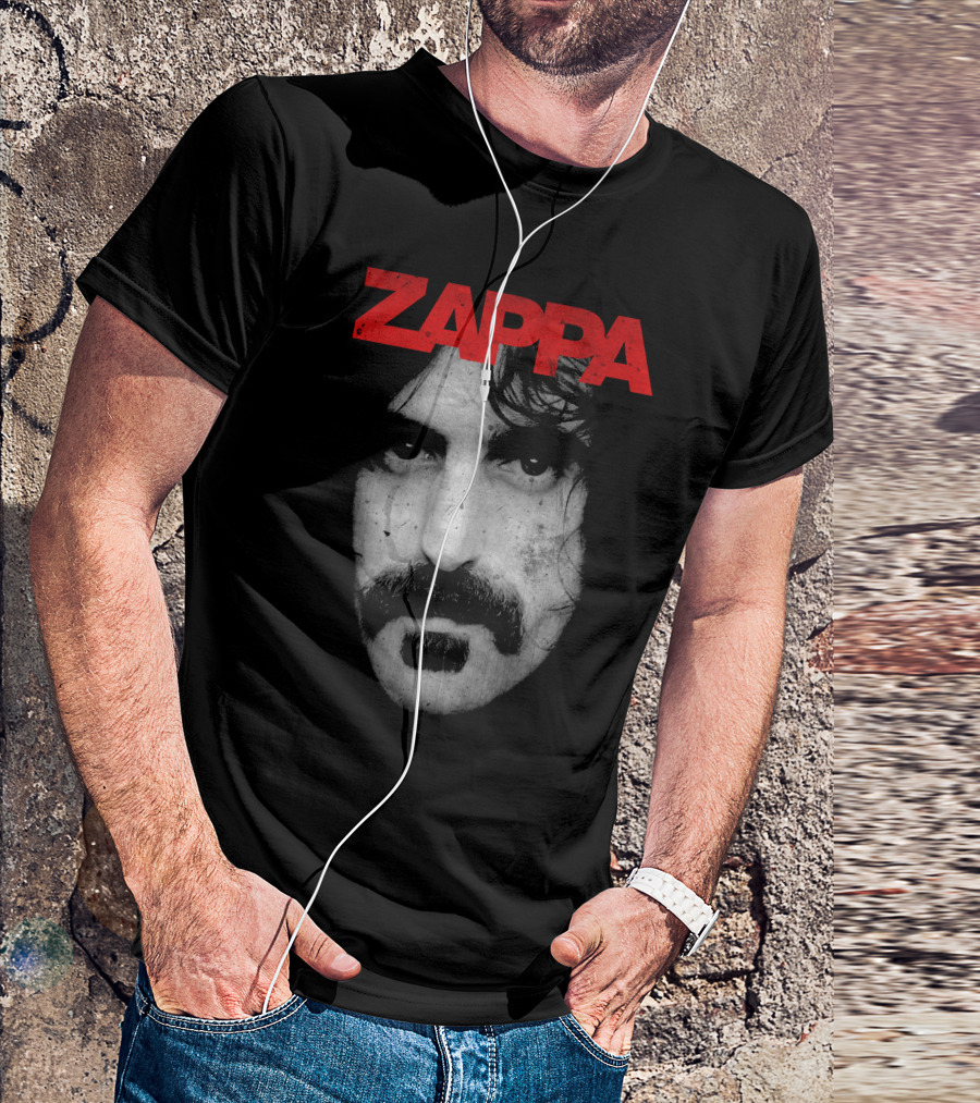 Zappa Fzp 25 Black And White T-Shirt