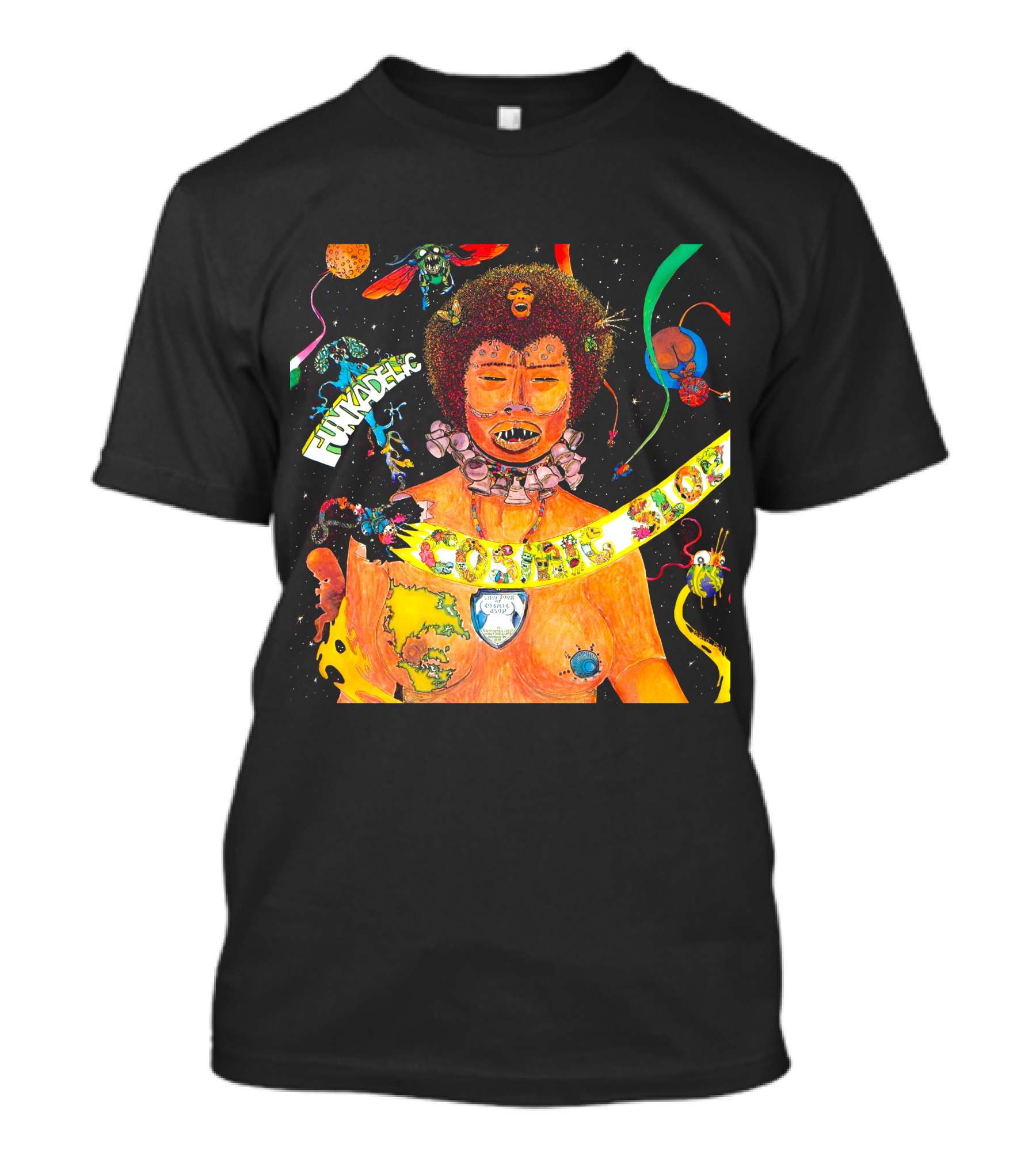 Funkadelic Cosmic Slop Album Cover Art T-Shirt