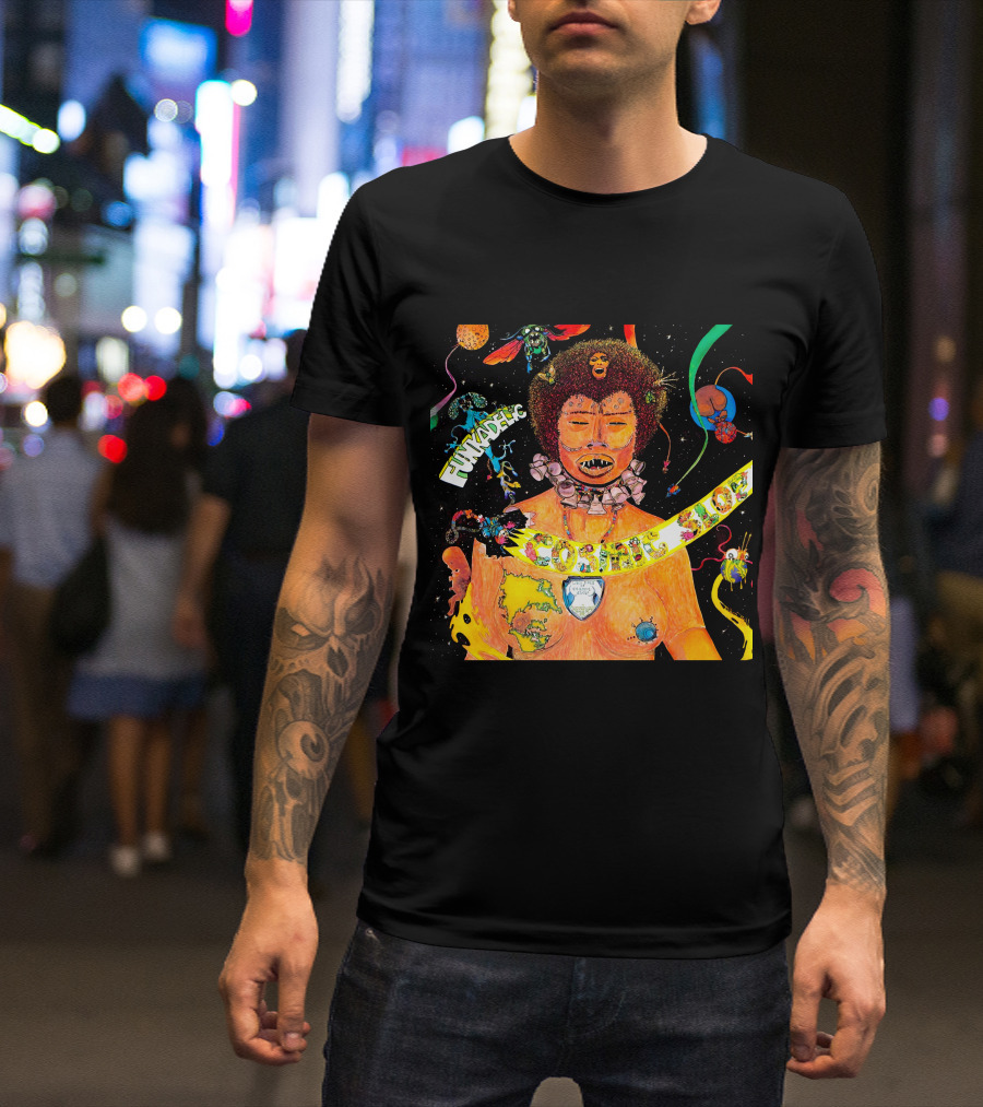 Funkadelic Cosmic Slop Album Cover Art T-Shirt