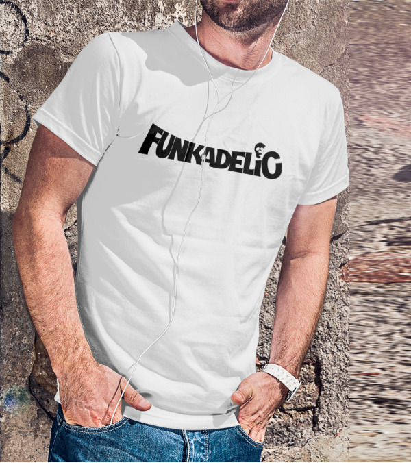 Funkadelic Bold Logo With Skull T-Shirt