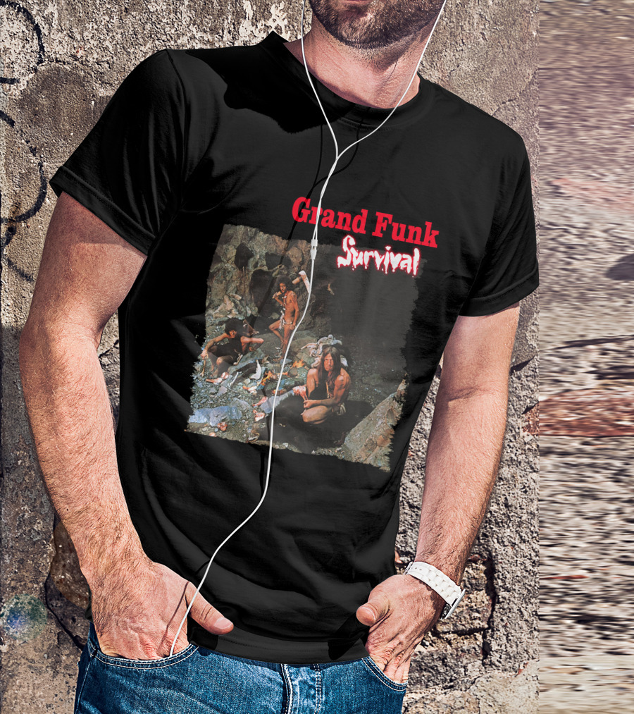 Grand Funk Survival Album Cover Art Gfr1 T-Shirt