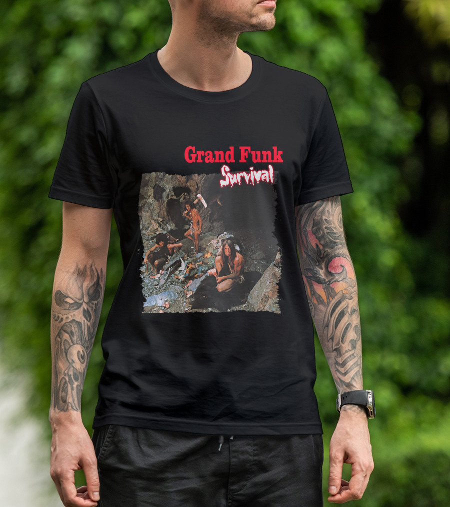 Grand Funk Survival Album Cover Art Gfr1 T-Shirt