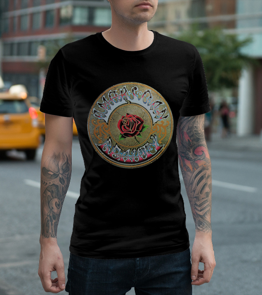 Grateful Dead Steal Your Face Rose T-Shirt