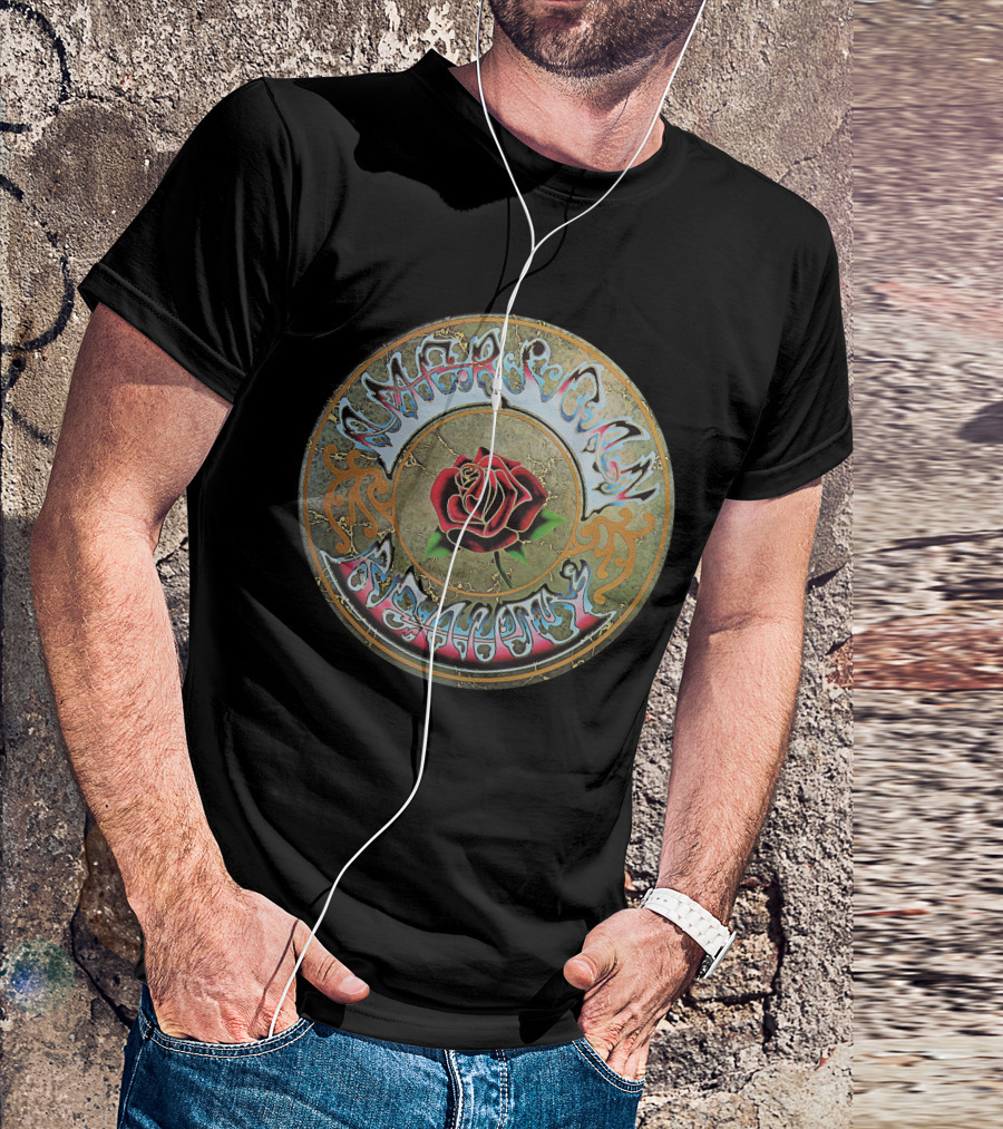 Grateful Dead Steal Your Face Rose T-Shirt