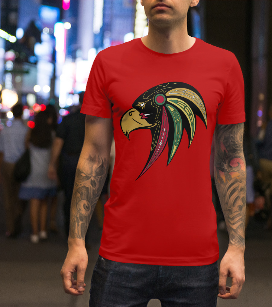 Chicago Blackhawks Hawk Head T-Shirt