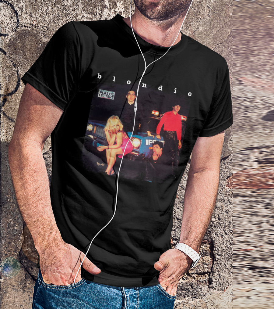 Blondie Plastic Letters T-Shirt
