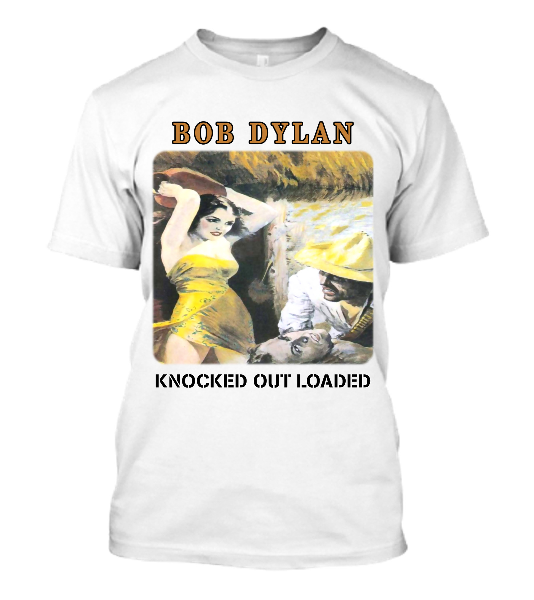 Bob Dylan Knocked Out Loaded T-Shirt