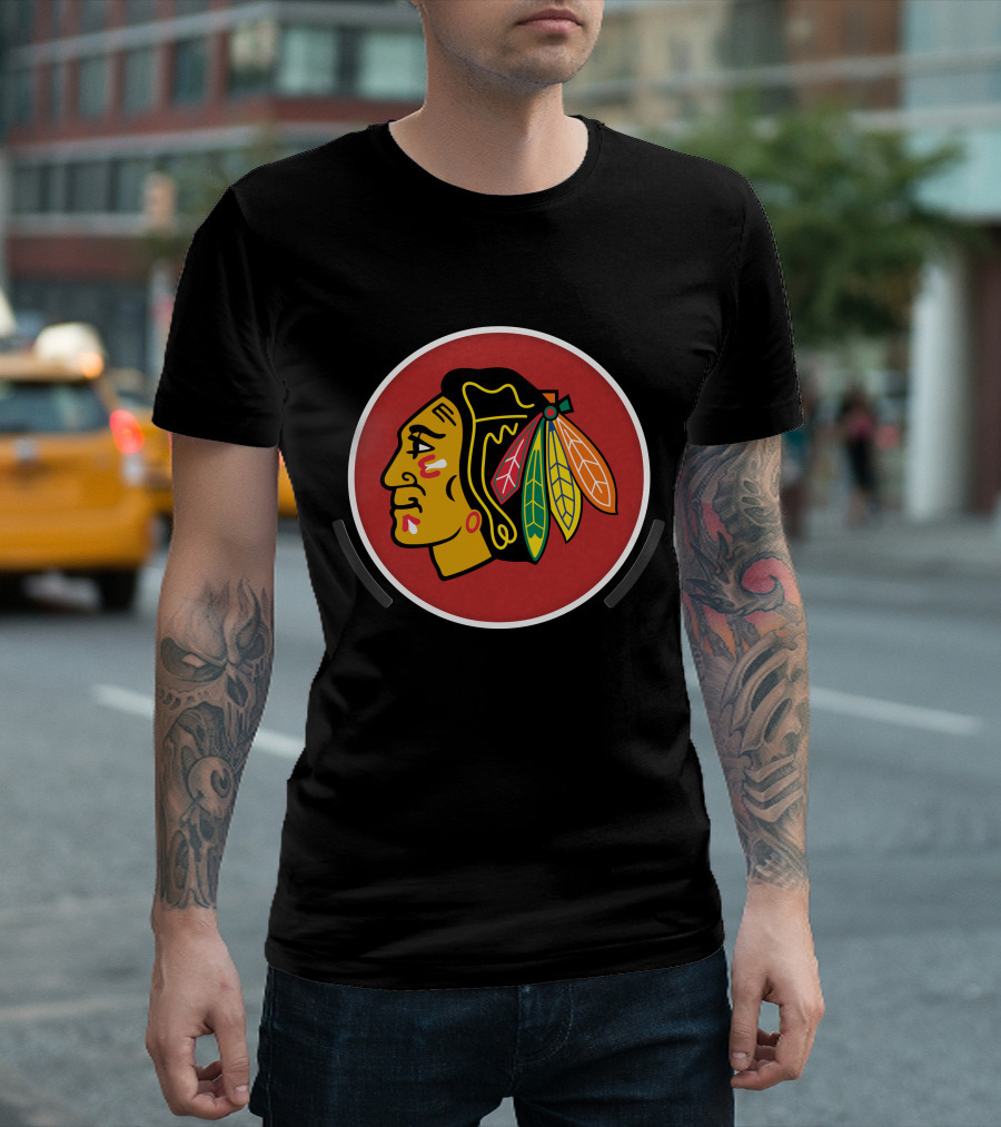 Chicago Blackhawks Power Decal T-Shirt
