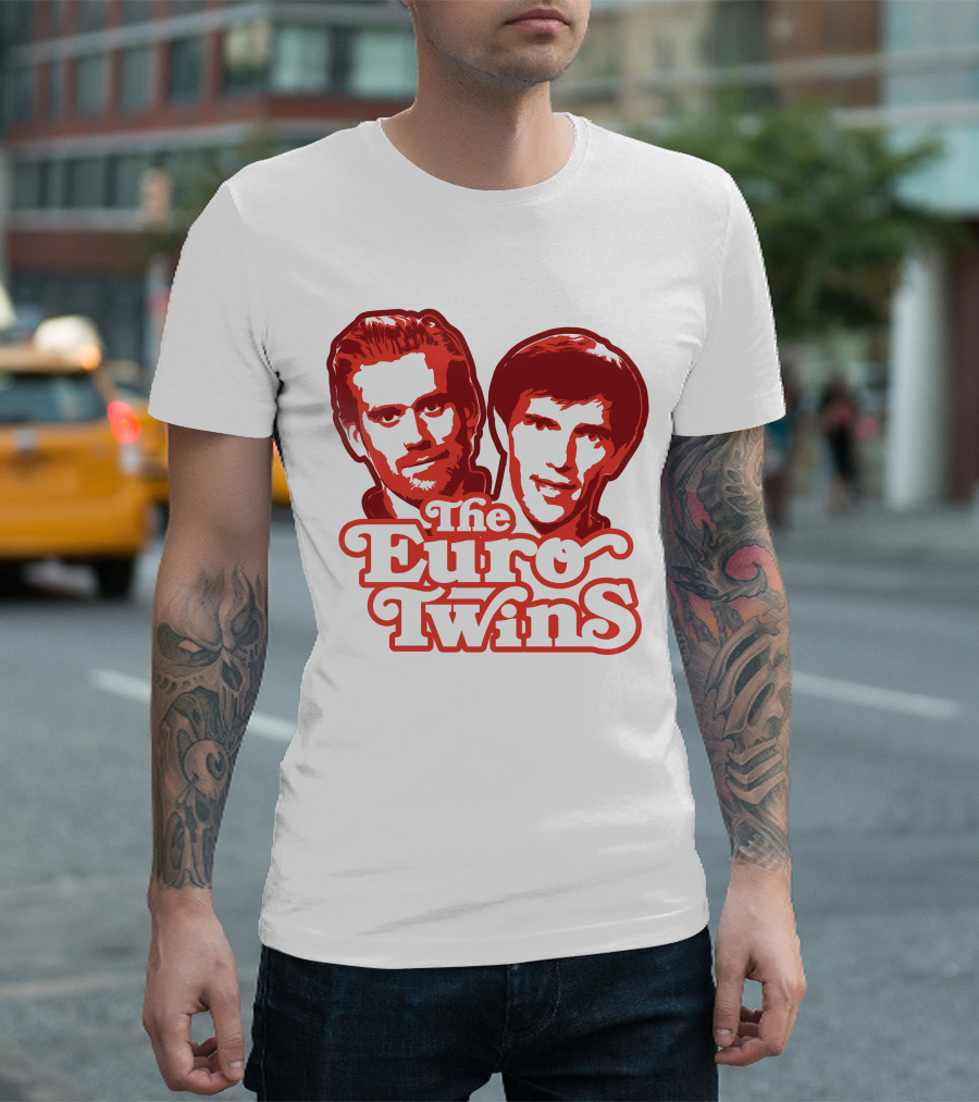 The Euro Twins Detroit Red Wings T-Shirt