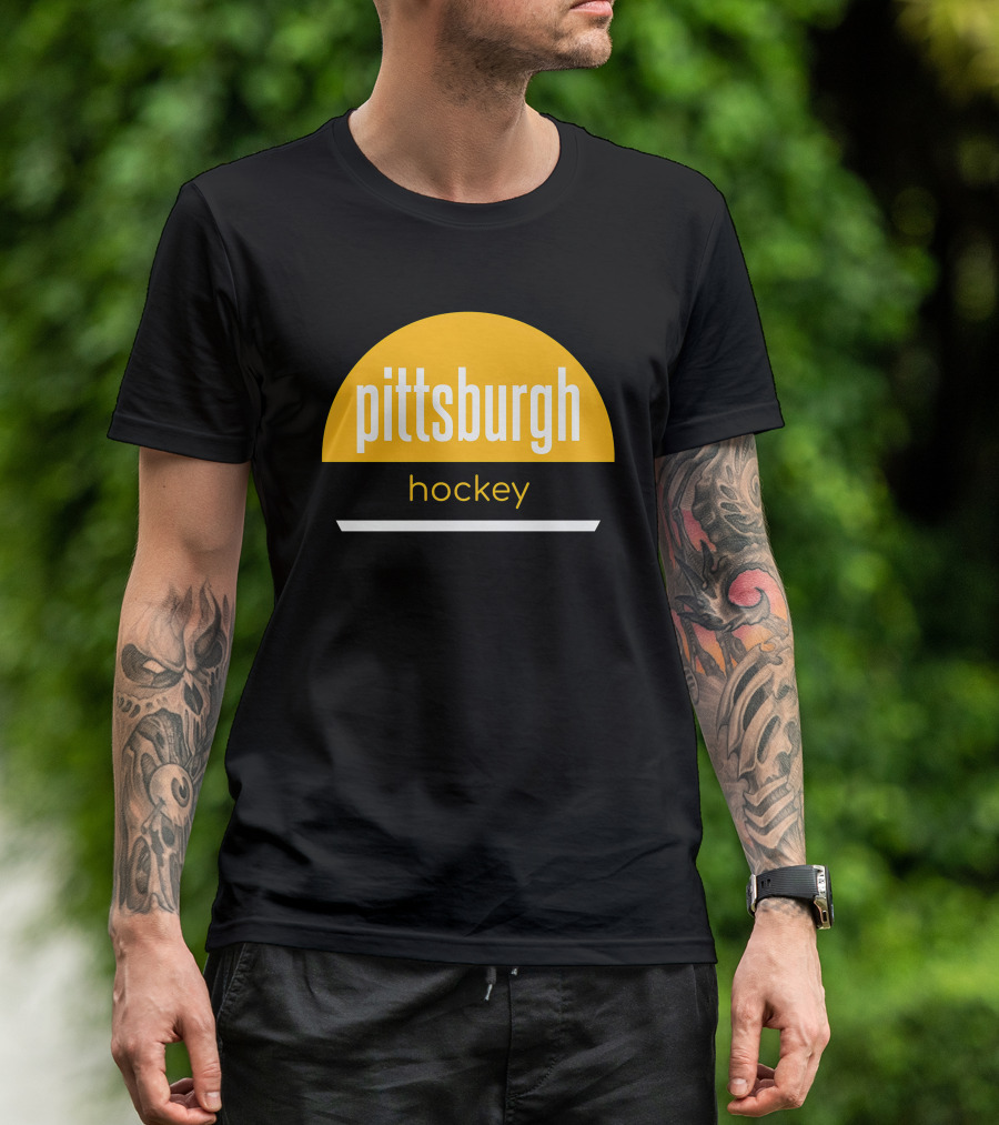 Pittsburgh Hockey Penguins 11 Vintage Circle T-Shirt