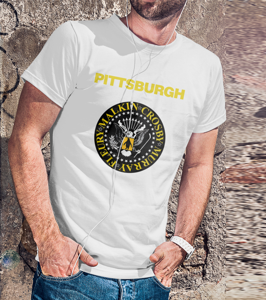 Pittsburgh Penguins Malkin Crosby Murray Fleury T-Shirt