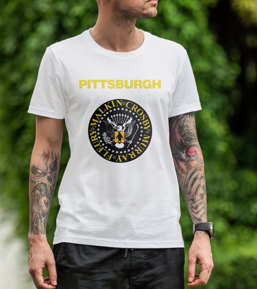 Pittsburgh Penguins Malkin Crosby Murray Fleury T-Shirt